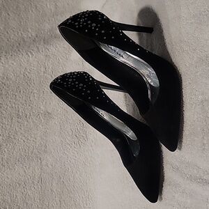 Touch of Nina gem adorned heels